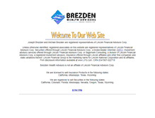 Tablet Screenshot of brezdenwealthadvisors.com